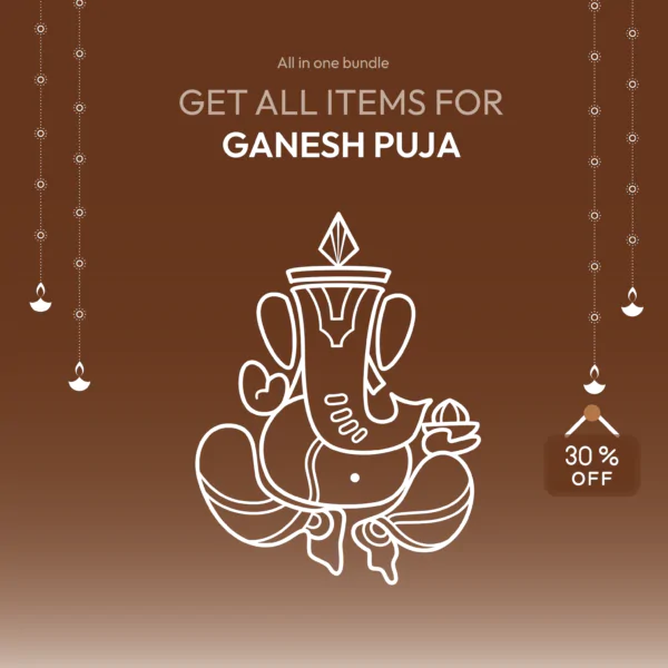 Ganesh Puja All Items/Samagri Bundle