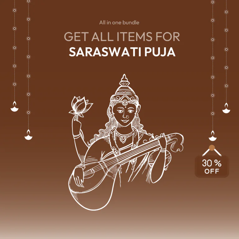 Saraswati Puja All Items/Samagri Bundle