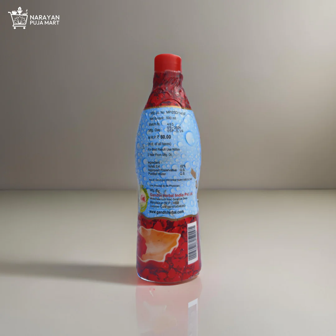 Gandhi Rose Water